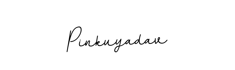 Design your own signature with our free online signature maker. With this signature software, you can create a handwritten (BallpointsItalic-DORy9) signature for name Pinkuyadav. Pinkuyadav signature style 11 images and pictures png