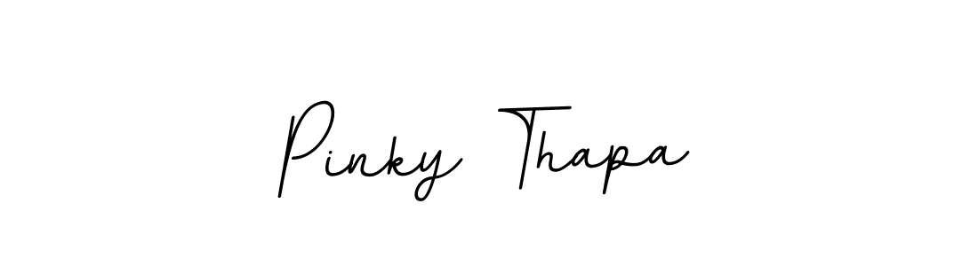 Make a beautiful signature design for name Pinky Thapa. Use this online signature maker to create a handwritten signature for free. Pinky Thapa signature style 11 images and pictures png