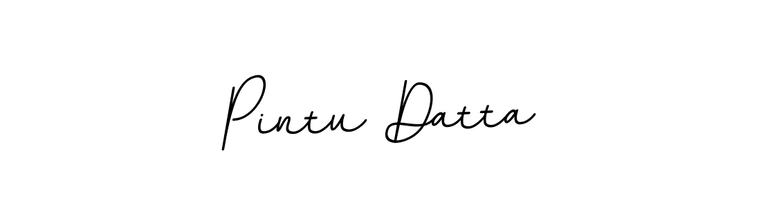 Pintu Datta stylish signature style. Best Handwritten Sign (BallpointsItalic-DORy9) for my name. Handwritten Signature Collection Ideas for my name Pintu Datta. Pintu Datta signature style 11 images and pictures png