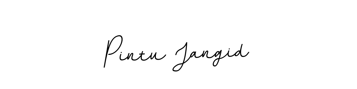 It looks lik you need a new signature style for name Pintu Jangid. Design unique handwritten (BallpointsItalic-DORy9) signature with our free signature maker in just a few clicks. Pintu Jangid signature style 11 images and pictures png