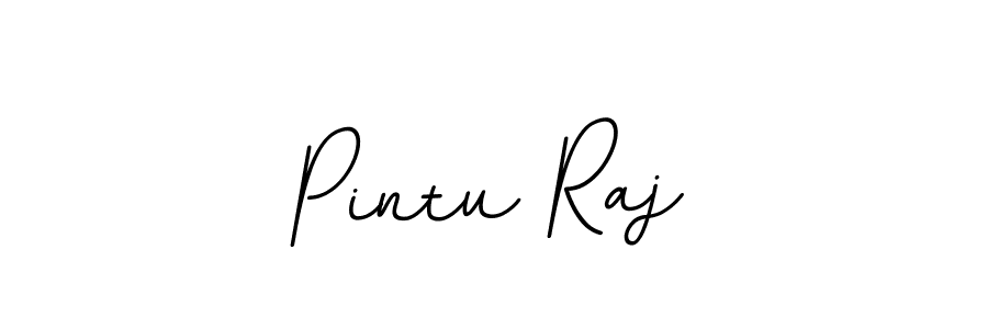 It looks lik you need a new signature style for name Pintu Raj. Design unique handwritten (BallpointsItalic-DORy9) signature with our free signature maker in just a few clicks. Pintu Raj signature style 11 images and pictures png