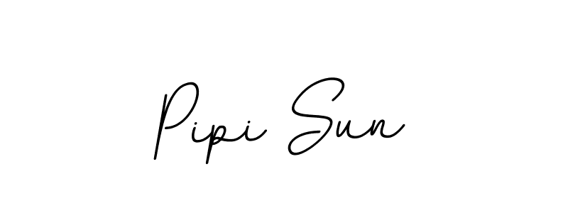 if you are searching for the best signature style for your name Pipi Sun. so please give up your signature search. here we have designed multiple signature styles  using BallpointsItalic-DORy9. Pipi Sun signature style 11 images and pictures png