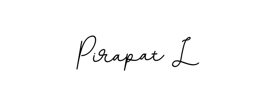 It looks lik you need a new signature style for name Pirapat L. Design unique handwritten (BallpointsItalic-DORy9) signature with our free signature maker in just a few clicks. Pirapat L signature style 11 images and pictures png