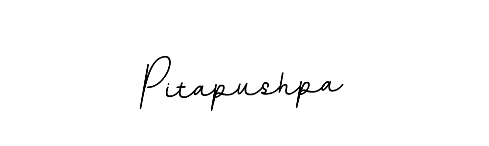 BallpointsItalic-DORy9 is a professional signature style that is perfect for those who want to add a touch of class to their signature. It is also a great choice for those who want to make their signature more unique. Get Pitapushpa name to fancy signature for free. Pitapushpa signature style 11 images and pictures png