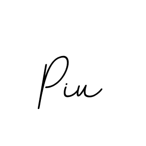 It looks lik you need a new signature style for name Piu. Design unique handwritten (BallpointsItalic-DORy9) signature with our free signature maker in just a few clicks. Piu signature style 11 images and pictures png