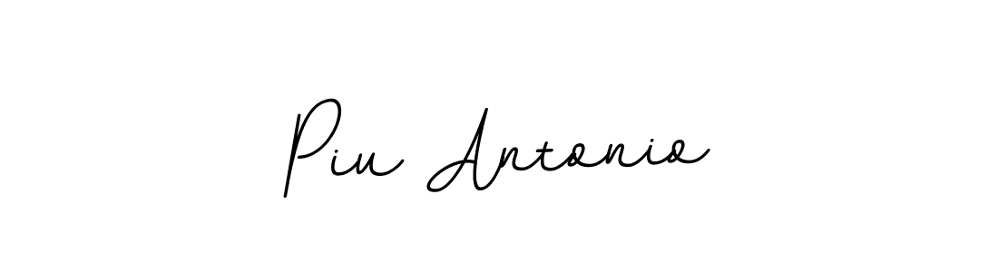 The best way (BallpointsItalic-DORy9) to make a short signature is to pick only two or three words in your name. The name Piu Antonio include a total of six letters. For converting this name. Piu Antonio signature style 11 images and pictures png