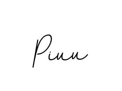 The best way (BallpointsItalic-DORy9) to make a short signature is to pick only two or three words in your name. The name Piuu include a total of six letters. For converting this name. Piuu signature style 11 images and pictures png