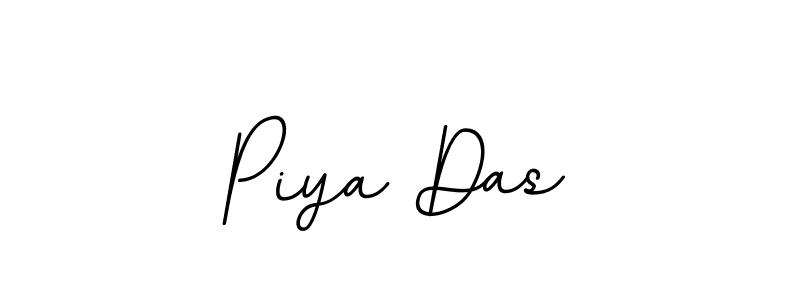 How to make Piya Das name signature. Use BallpointsItalic-DORy9 style for creating short signs online. This is the latest handwritten sign. Piya Das signature style 11 images and pictures png