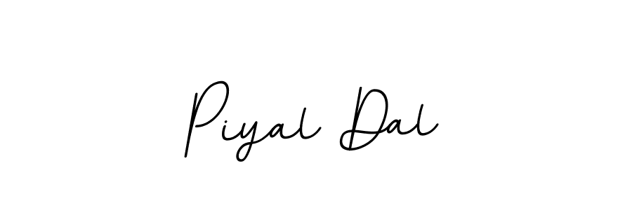 Piyal Dal stylish signature style. Best Handwritten Sign (BallpointsItalic-DORy9) for my name. Handwritten Signature Collection Ideas for my name Piyal Dal. Piyal Dal signature style 11 images and pictures png