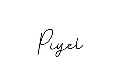 The best way (BallpointsItalic-DORy9) to make a short signature is to pick only two or three words in your name. The name Piyel include a total of six letters. For converting this name. Piyel signature style 11 images and pictures png