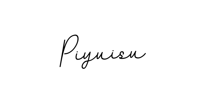 How to make Piyuisu signature? BallpointsItalic-DORy9 is a professional autograph style. Create handwritten signature for Piyuisu name. Piyuisu signature style 11 images and pictures png