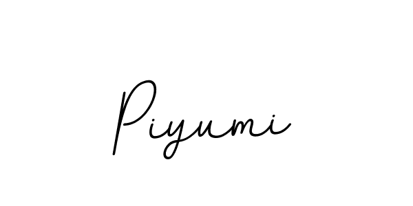 The best way (BallpointsItalic-DORy9) to make a short signature is to pick only two or three words in your name. The name Piyumi include a total of six letters. For converting this name. Piyumi signature style 11 images and pictures png