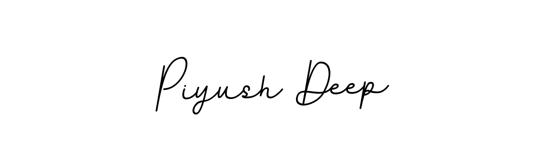 Piyush Deep stylish signature style. Best Handwritten Sign (BallpointsItalic-DORy9) for my name. Handwritten Signature Collection Ideas for my name Piyush Deep. Piyush Deep signature style 11 images and pictures png