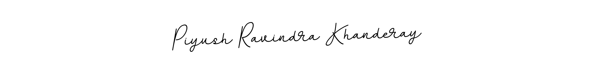 Make a beautiful signature design for name Piyush Ravindra Khanderay. Use this online signature maker to create a handwritten signature for free. Piyush Ravindra Khanderay signature style 11 images and pictures png