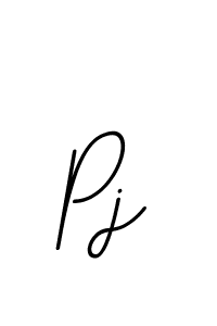 The best way (BallpointsItalic-DORy9) to make a short signature is to pick only two or three words in your name. The name Pj include a total of six letters. For converting this name. Pj signature style 11 images and pictures png