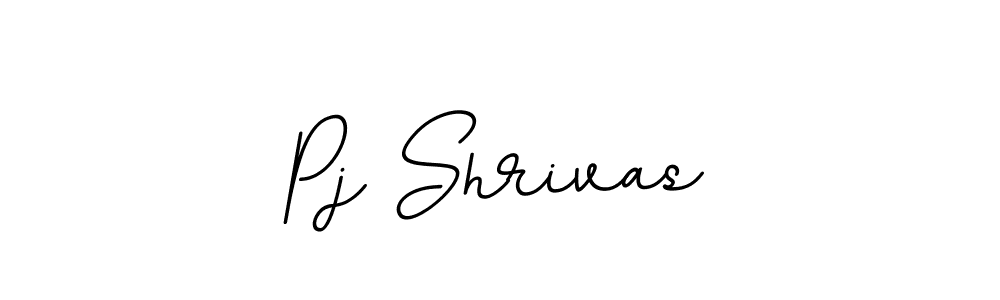 Design your own signature with our free online signature maker. With this signature software, you can create a handwritten (BallpointsItalic-DORy9) signature for name Pj Shrivas. Pj Shrivas signature style 11 images and pictures png