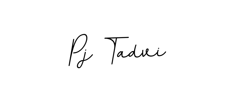 How to Draw Pj Tadvi signature style? BallpointsItalic-DORy9 is a latest design signature styles for name Pj Tadvi. Pj Tadvi signature style 11 images and pictures png