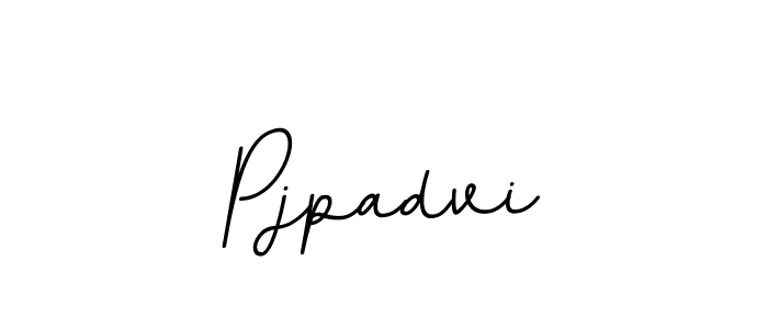 How to make Pjpadvi name signature. Use BallpointsItalic-DORy9 style for creating short signs online. This is the latest handwritten sign. Pjpadvi signature style 11 images and pictures png