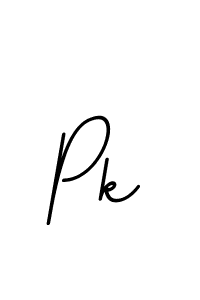 Pk stylish signature style. Best Handwritten Sign (BallpointsItalic-DORy9) for my name. Handwritten Signature Collection Ideas for my name Pk. Pk signature style 11 images and pictures png