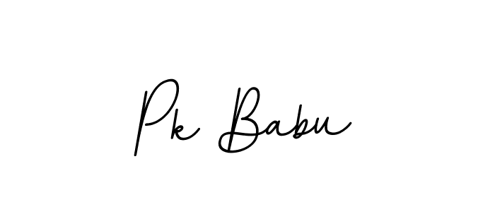 You can use this online signature creator to create a handwritten signature for the name Pk Babu. This is the best online autograph maker. Pk Babu signature style 11 images and pictures png