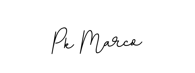 The best way (BallpointsItalic-DORy9) to make a short signature is to pick only two or three words in your name. The name Pk Marco include a total of six letters. For converting this name. Pk Marco signature style 11 images and pictures png
