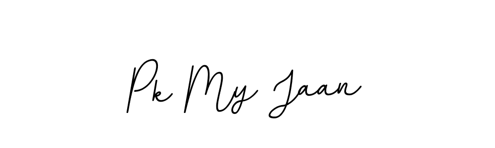It looks lik you need a new signature style for name Pk My Jaan. Design unique handwritten (BallpointsItalic-DORy9) signature with our free signature maker in just a few clicks. Pk My Jaan signature style 11 images and pictures png