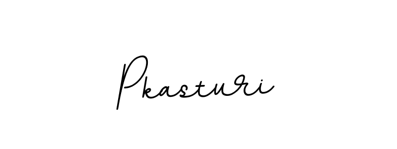 The best way (BallpointsItalic-DORy9) to make a short signature is to pick only two or three words in your name. The name Pkasturi include a total of six letters. For converting this name. Pkasturi signature style 11 images and pictures png