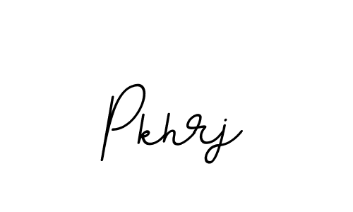 Use a signature maker to create a handwritten signature online. With this signature software, you can design (BallpointsItalic-DORy9) your own signature for name Pkhrj. Pkhrj signature style 11 images and pictures png