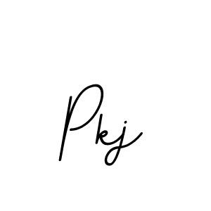 Pkj stylish signature style. Best Handwritten Sign (BallpointsItalic-DORy9) for my name. Handwritten Signature Collection Ideas for my name Pkj. Pkj signature style 11 images and pictures png