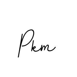 You should practise on your own different ways (BallpointsItalic-DORy9) to write your name (Pkm) in signature. don't let someone else do it for you. Pkm signature style 11 images and pictures png