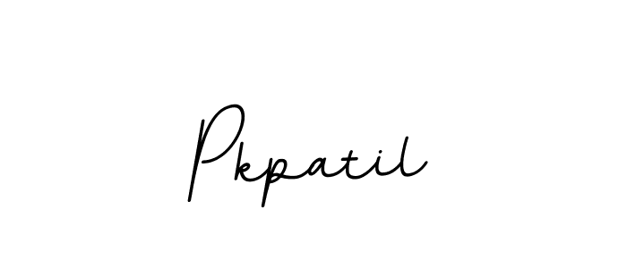 Pkpatil stylish signature style. Best Handwritten Sign (BallpointsItalic-DORy9) for my name. Handwritten Signature Collection Ideas for my name Pkpatil. Pkpatil signature style 11 images and pictures png