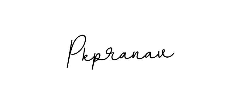 The best way (BallpointsItalic-DORy9) to make a short signature is to pick only two or three words in your name. The name Pkpranav include a total of six letters. For converting this name. Pkpranav signature style 11 images and pictures png