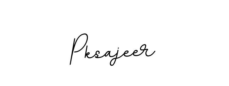 How to make Pksajeer signature? BallpointsItalic-DORy9 is a professional autograph style. Create handwritten signature for Pksajeer name. Pksajeer signature style 11 images and pictures png