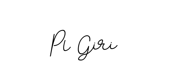 How to make Pl Giri signature? BallpointsItalic-DORy9 is a professional autograph style. Create handwritten signature for Pl Giri name. Pl Giri signature style 11 images and pictures png