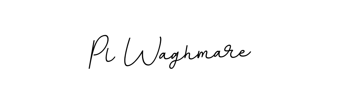 if you are searching for the best signature style for your name Pl Waghmare. so please give up your signature search. here we have designed multiple signature styles  using BallpointsItalic-DORy9. Pl Waghmare signature style 11 images and pictures png