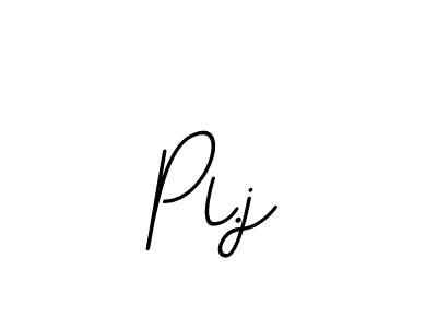 Also we have Pl.j name is the best signature style. Create professional handwritten signature collection using BallpointsItalic-DORy9 autograph style. Pl.j signature style 11 images and pictures png