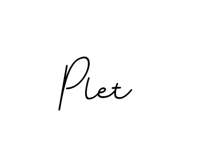 Create a beautiful signature design for name Plet. With this signature (BallpointsItalic-DORy9) fonts, you can make a handwritten signature for free. Plet signature style 11 images and pictures png