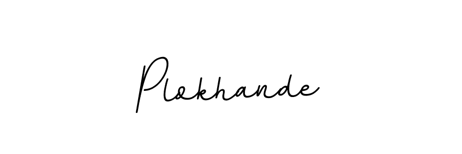 Here are the top 10 professional signature styles for the name Plokhande. These are the best autograph styles you can use for your name. Plokhande signature style 11 images and pictures png