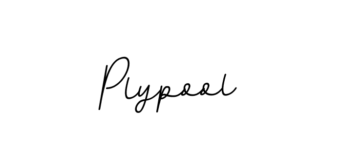 Design your own signature with our free online signature maker. With this signature software, you can create a handwritten (BallpointsItalic-DORy9) signature for name Plypool. Plypool signature style 11 images and pictures png
