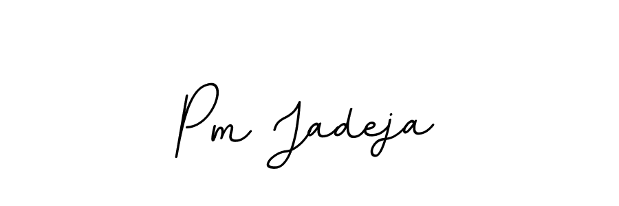 This is the best signature style for the Pm Jadeja name. Also you like these signature font (BallpointsItalic-DORy9). Mix name signature. Pm Jadeja signature style 11 images and pictures png