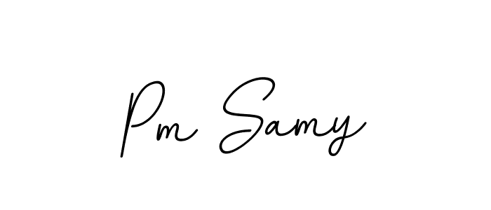 BallpointsItalic-DORy9 is a professional signature style that is perfect for those who want to add a touch of class to their signature. It is also a great choice for those who want to make their signature more unique. Get Pm Samy name to fancy signature for free. Pm Samy signature style 11 images and pictures png