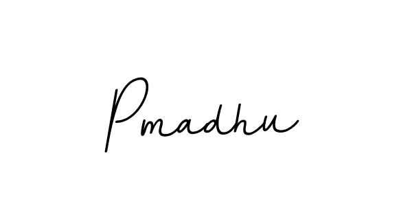 Also we have Pmadhu name is the best signature style. Create professional handwritten signature collection using BallpointsItalic-DORy9 autograph style. Pmadhu signature style 11 images and pictures png