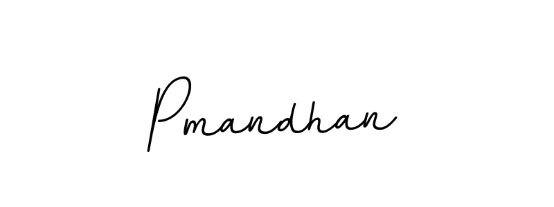 How to make Pmandhan name signature. Use BallpointsItalic-DORy9 style for creating short signs online. This is the latest handwritten sign. Pmandhan signature style 11 images and pictures png