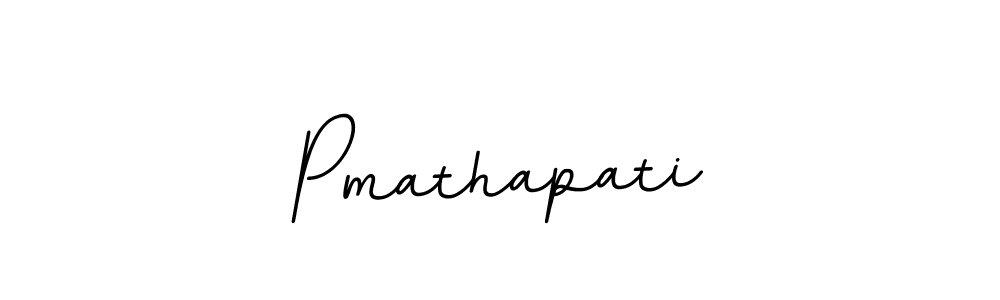 Create a beautiful signature design for name Pmathapati. With this signature (BallpointsItalic-DORy9) fonts, you can make a handwritten signature for free. Pmathapati signature style 11 images and pictures png