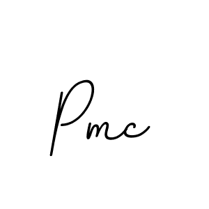 Make a beautiful signature design for name Pmc. With this signature (BallpointsItalic-DORy9) style, you can create a handwritten signature for free. Pmc signature style 11 images and pictures png