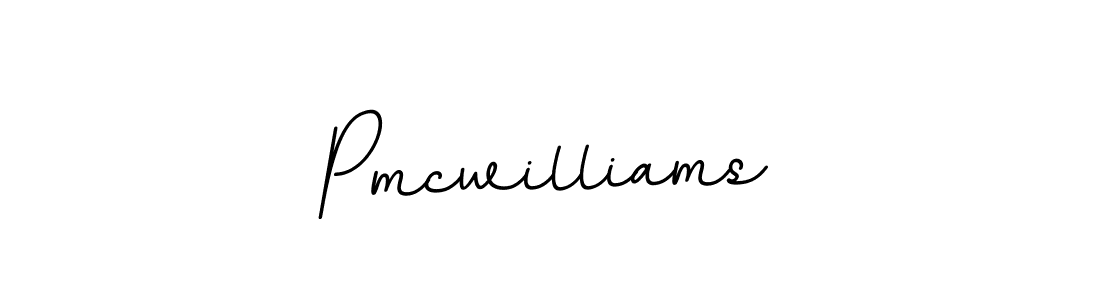 The best way (BallpointsItalic-DORy9) to make a short signature is to pick only two or three words in your name. The name Pmcwilliams include a total of six letters. For converting this name. Pmcwilliams signature style 11 images and pictures png