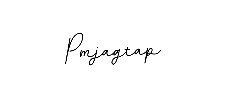 if you are searching for the best signature style for your name Pmjagtap. so please give up your signature search. here we have designed multiple signature styles  using BallpointsItalic-DORy9. Pmjagtap signature style 11 images and pictures png