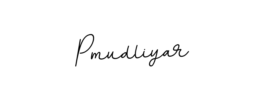 Create a beautiful signature design for name Pmudliyar. With this signature (BallpointsItalic-DORy9) fonts, you can make a handwritten signature for free. Pmudliyar signature style 11 images and pictures png