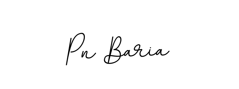 The best way (BallpointsItalic-DORy9) to make a short signature is to pick only two or three words in your name. The name Pn Baria include a total of six letters. For converting this name. Pn Baria signature style 11 images and pictures png