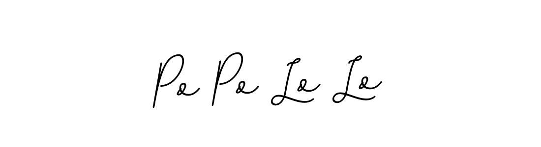 if you are searching for the best signature style for your name Po Po Lo Lo. so please give up your signature search. here we have designed multiple signature styles  using BallpointsItalic-DORy9. Po Po Lo Lo signature style 11 images and pictures png